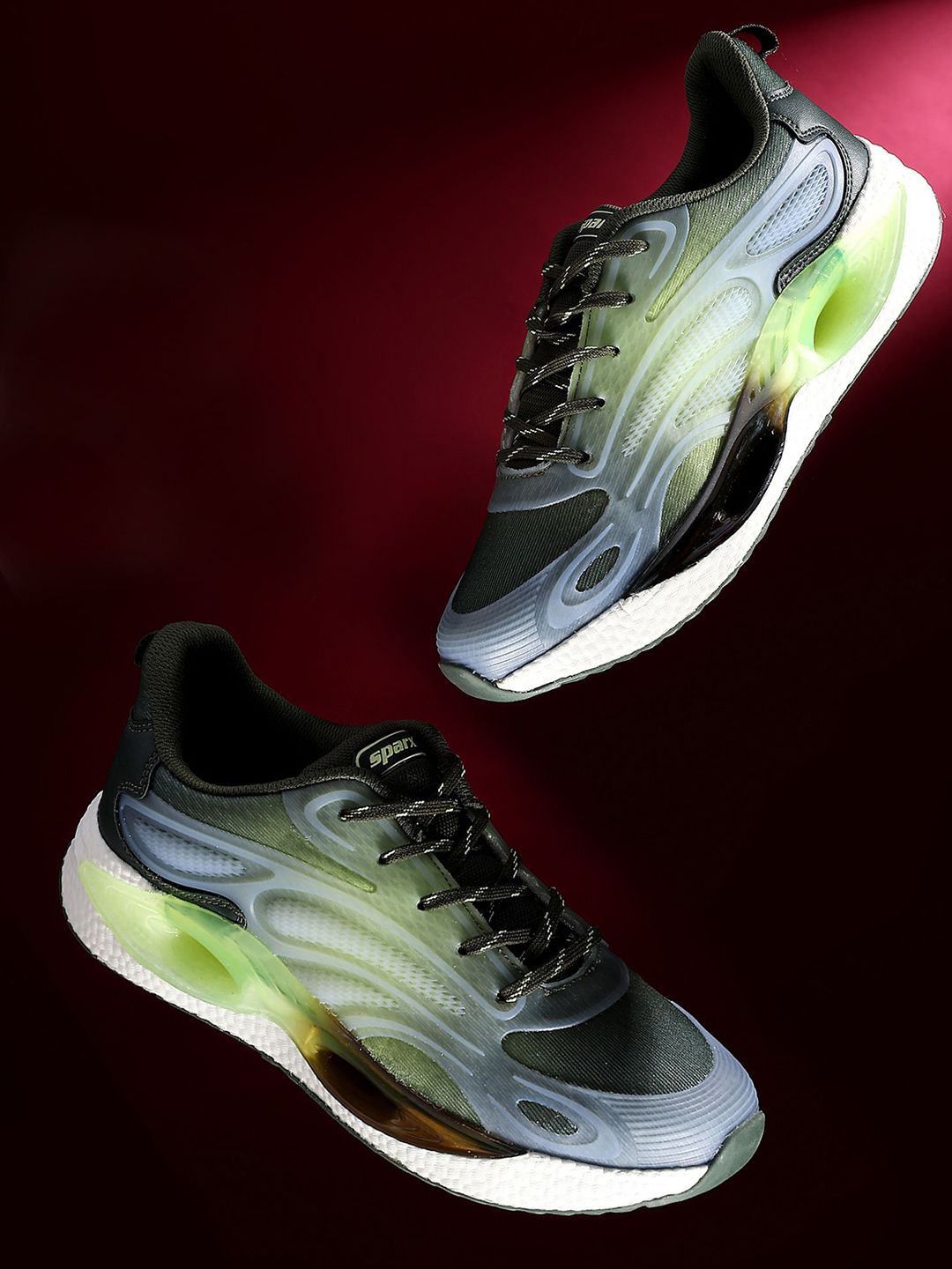 Sparx Men Mesh Non-Marking Lace-Ups Shoes