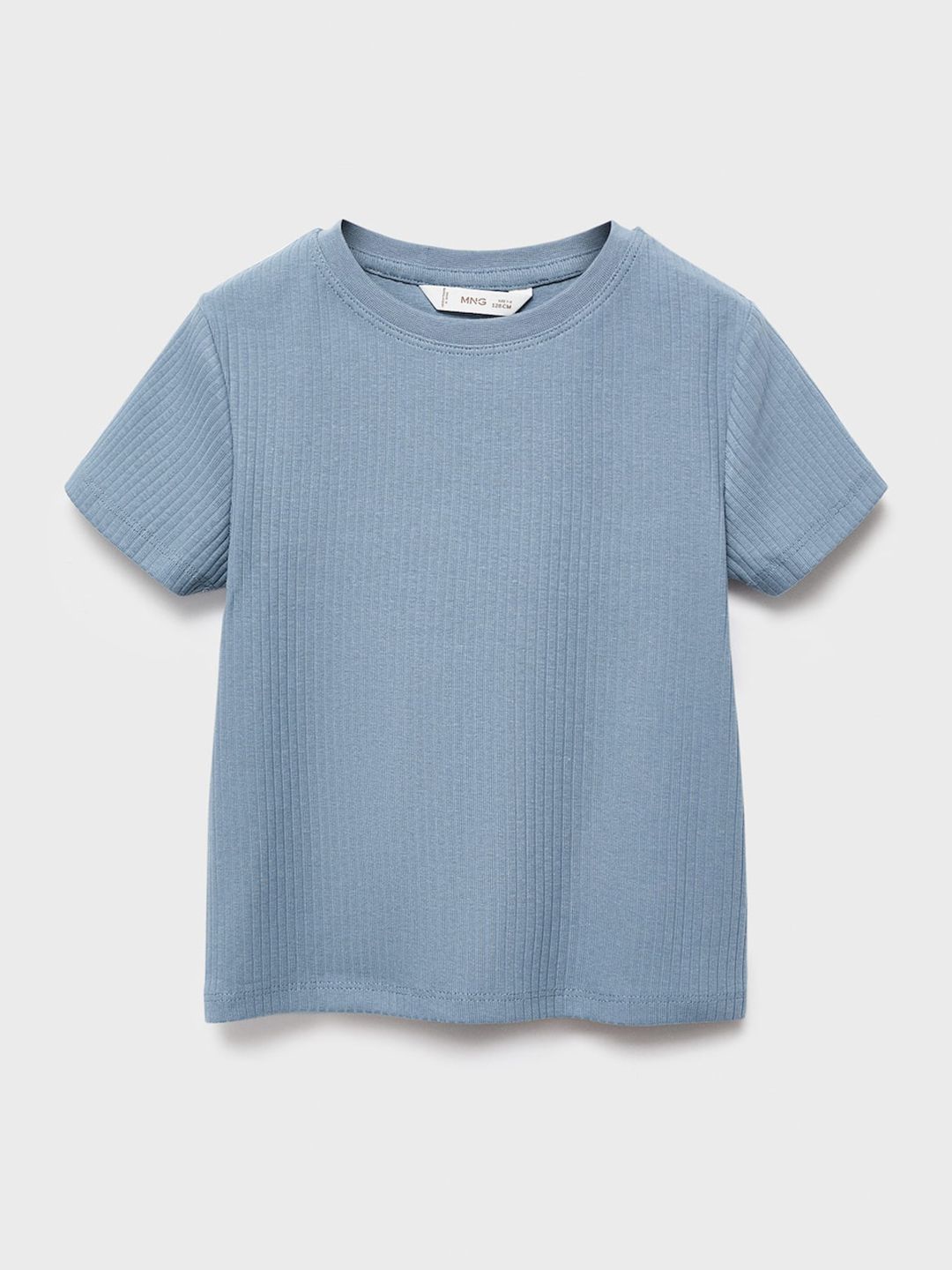 Mango Kids Girls Ribbed T-shirt