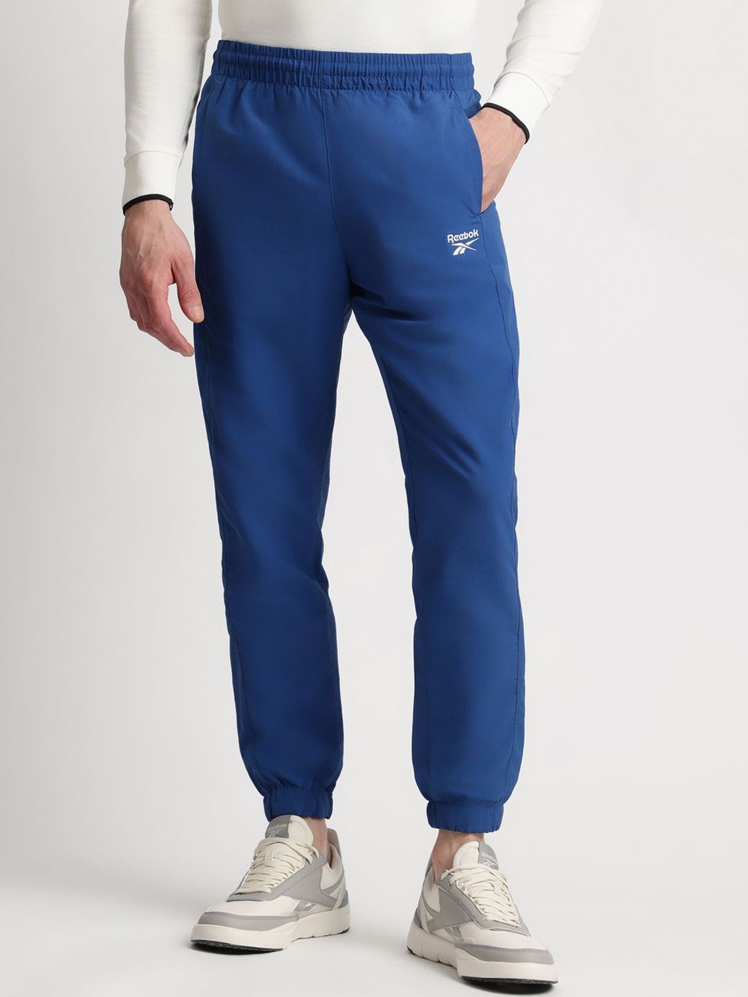 Reebok Men Mid Rise Joggers Pant Trouser