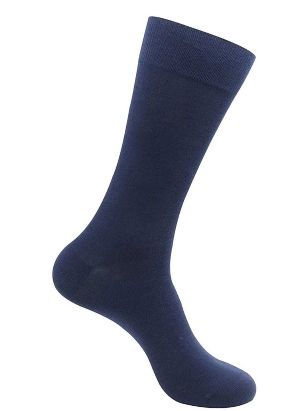 Akeeta Pack of 12 Blue Lycra Plain long sock