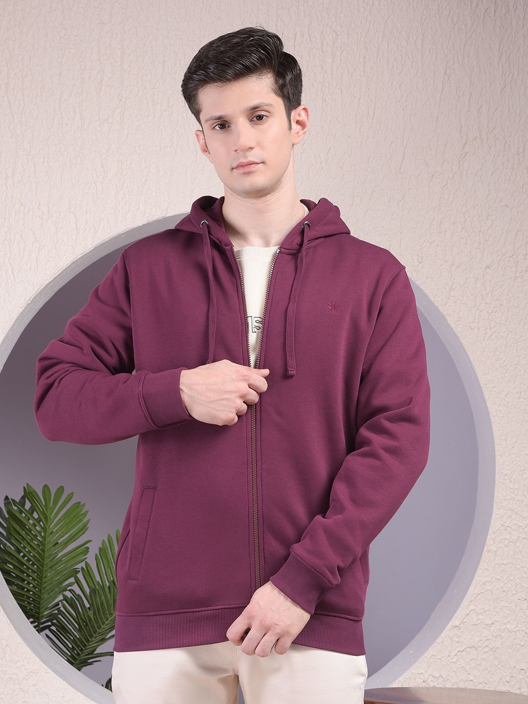 Crimsoune Club Men Hooded Sweatshirt