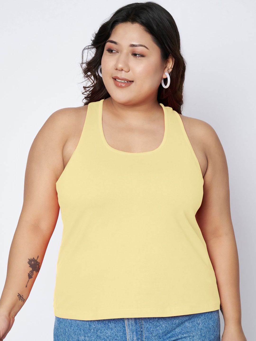 BRINNS Plus Size Women Non Padded Camisole