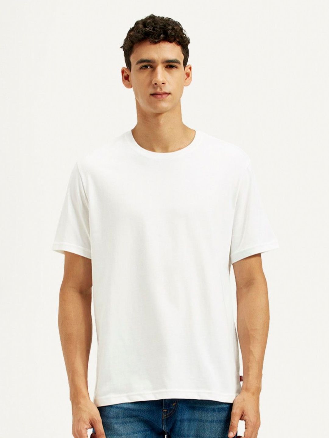 Levis Round Neck Cotton Casual T-shirt