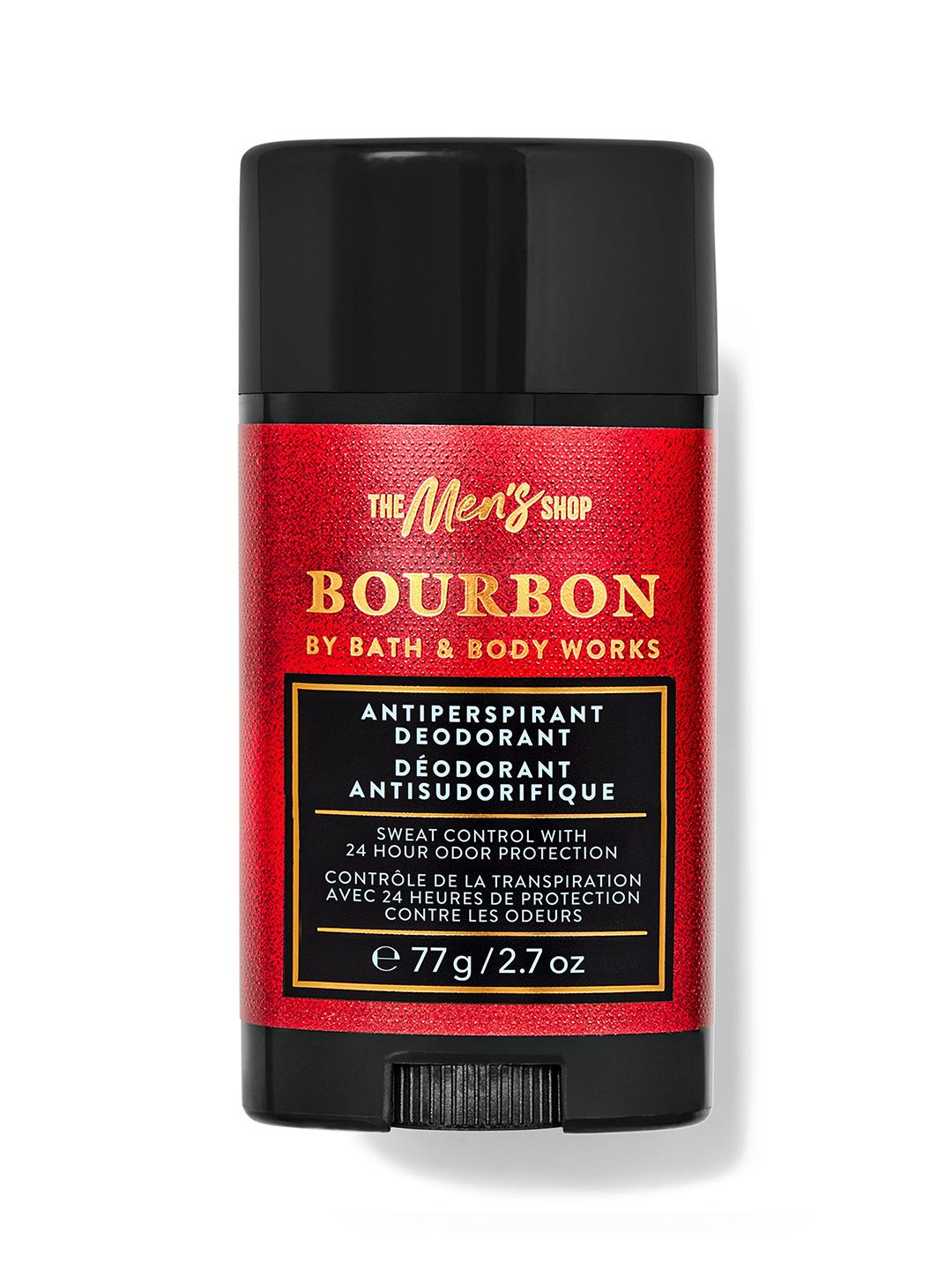 Bath & Body Works Men Bourbon Antiperspirant Deodorant Roll-on Stick - 77g