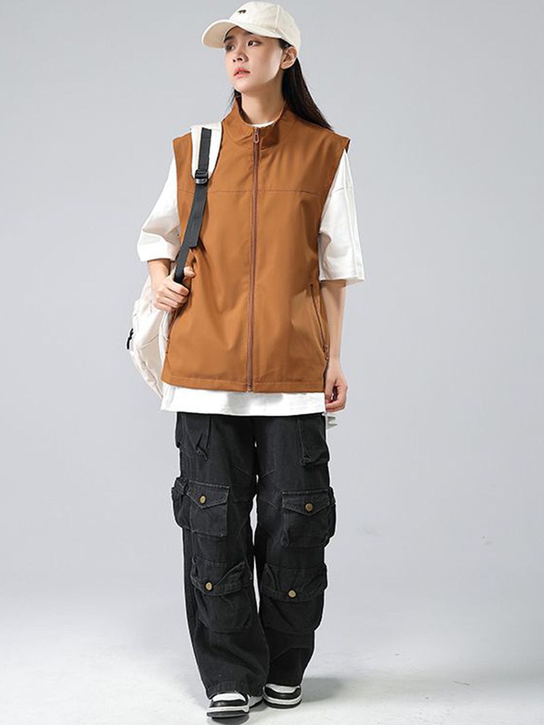 StyleCast x Revolte Unisex Stand Collar Tailored Jacket