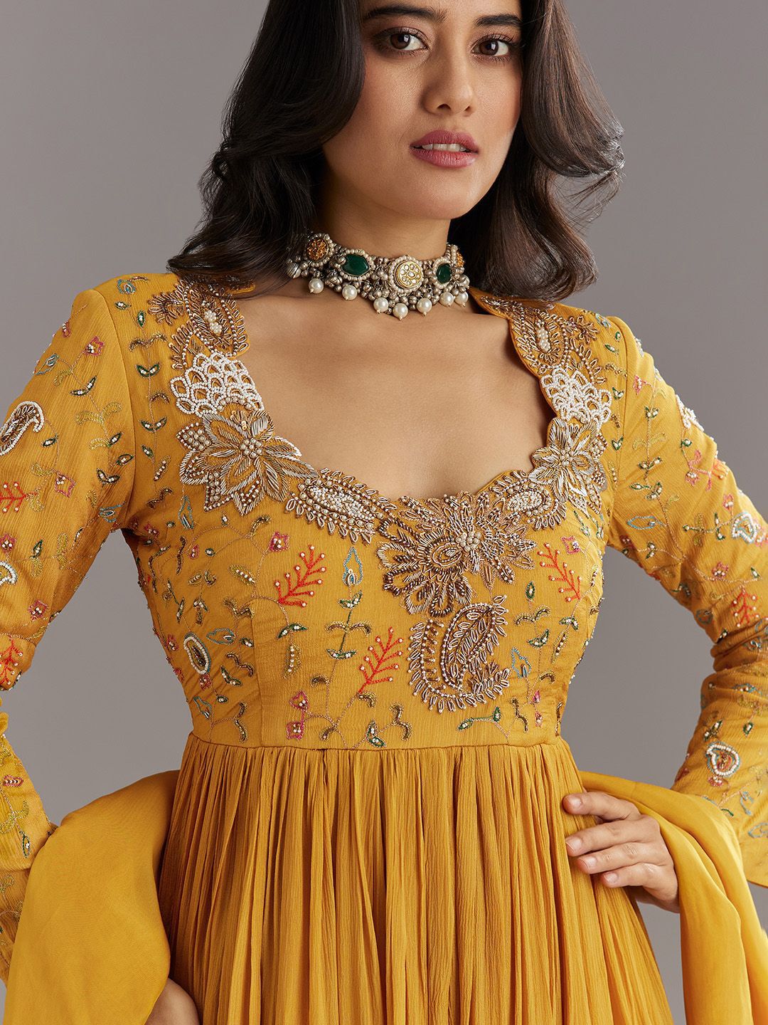 Buy KALKI Fashion Ethnic Motifs Embroidered Anarkali Maxi Dress - Ethnic Dresses for Women 36223859 | Myntra Buy KALKI Fashion Ethnic Motifs Embroidered Anarkali Maxi Dress - Ethnic Dresses for Women 36223859 | Myntra