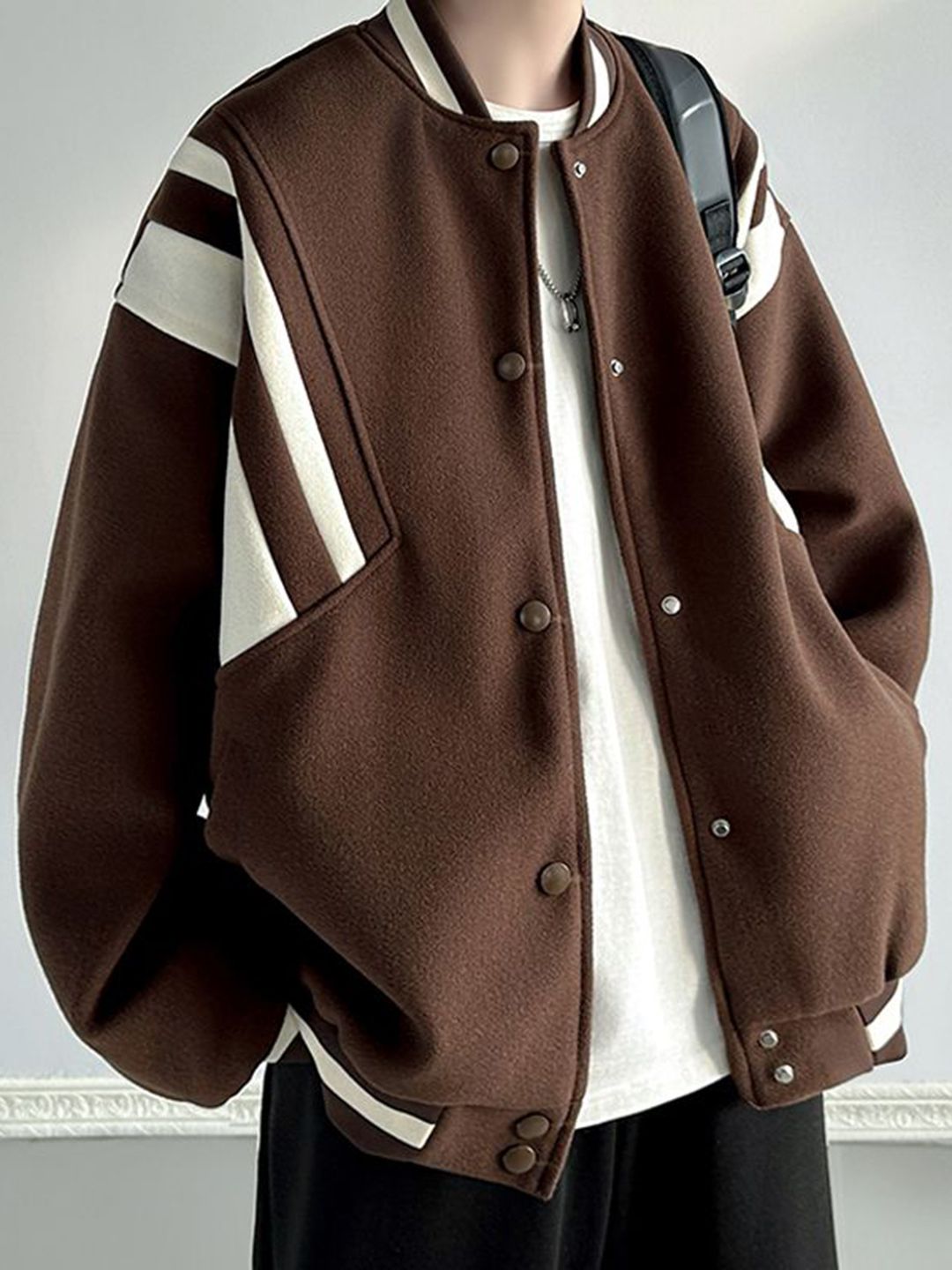StyleCast x Revolte Men Collarless Tailored Jacket