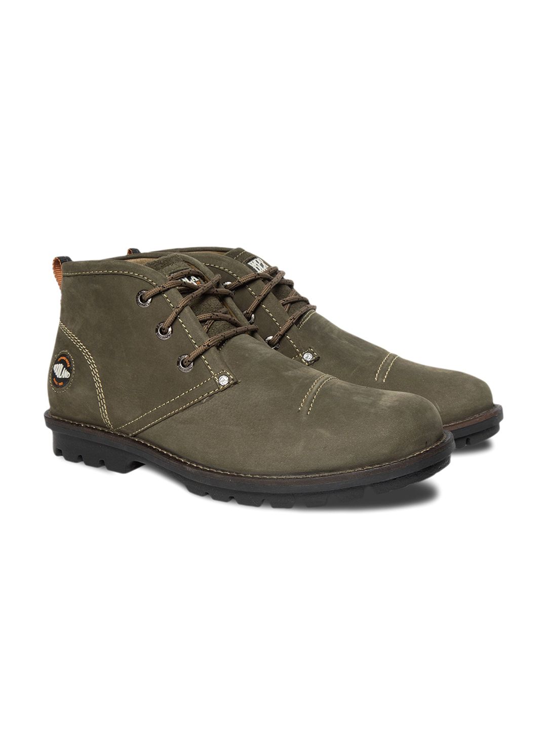 Woodland Woodland Men Laced Up Leather Boots