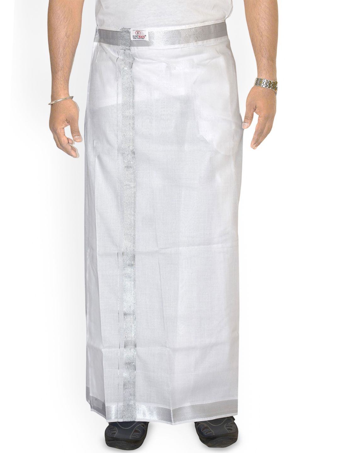 TUNI MANI Adjustable Velcro Cotton Dhoti