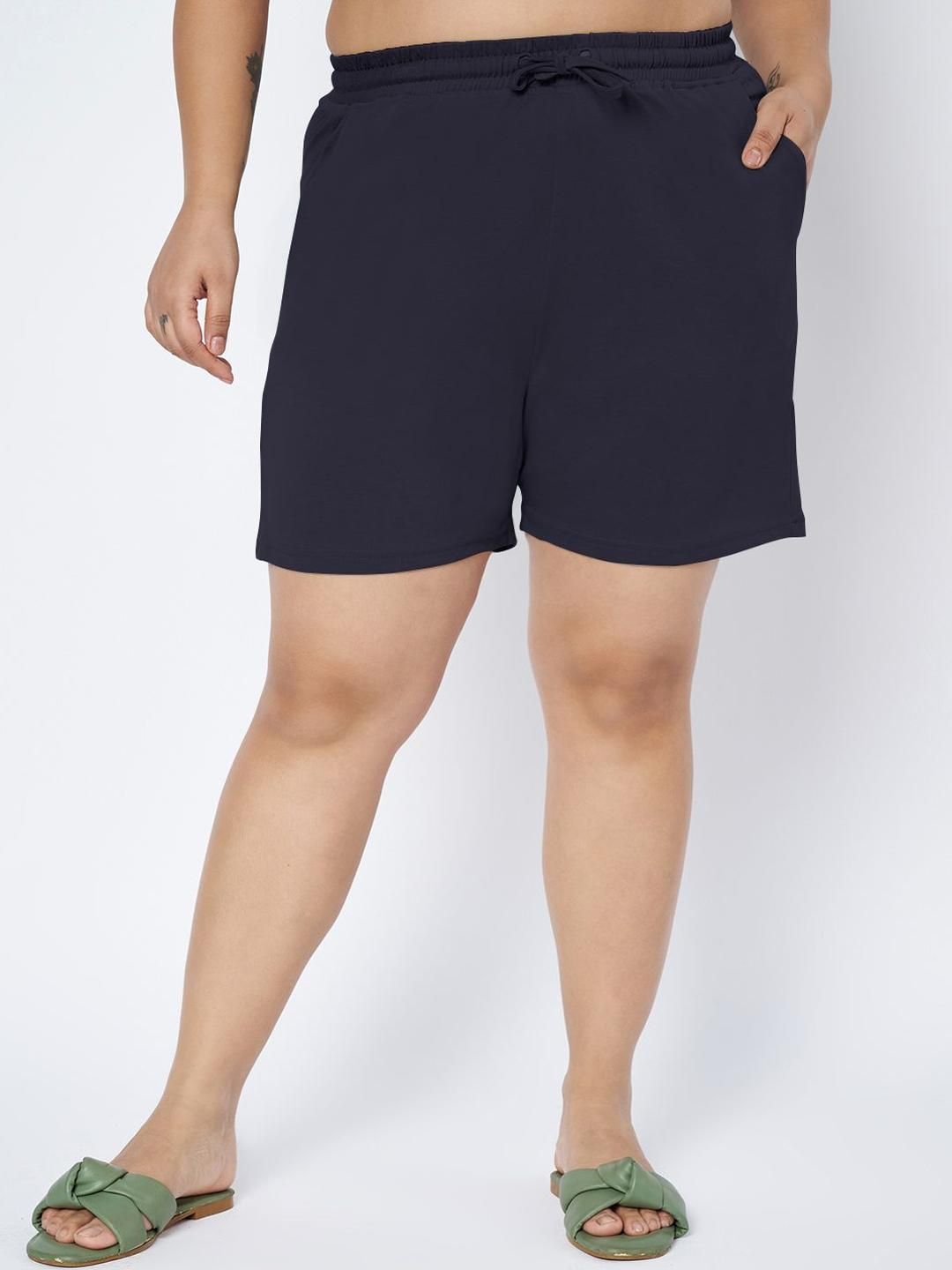BRINNS Women Loose Fit Mid-Rise Shorts
