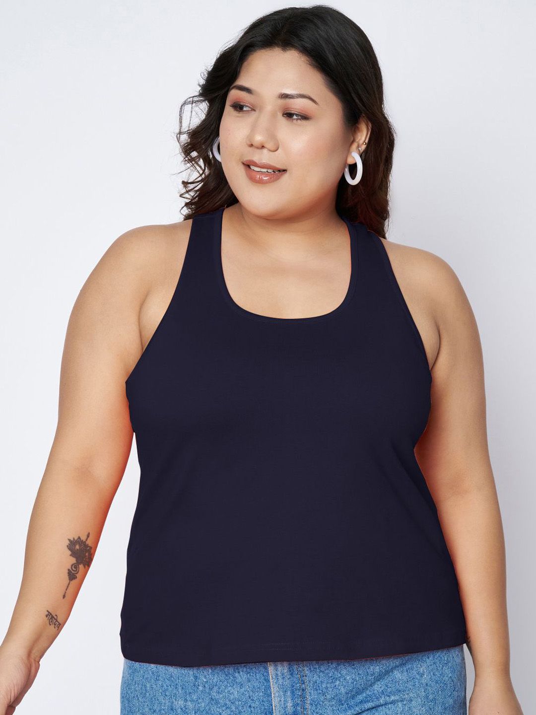 BRINNS Round Neck Non Padded Camisole