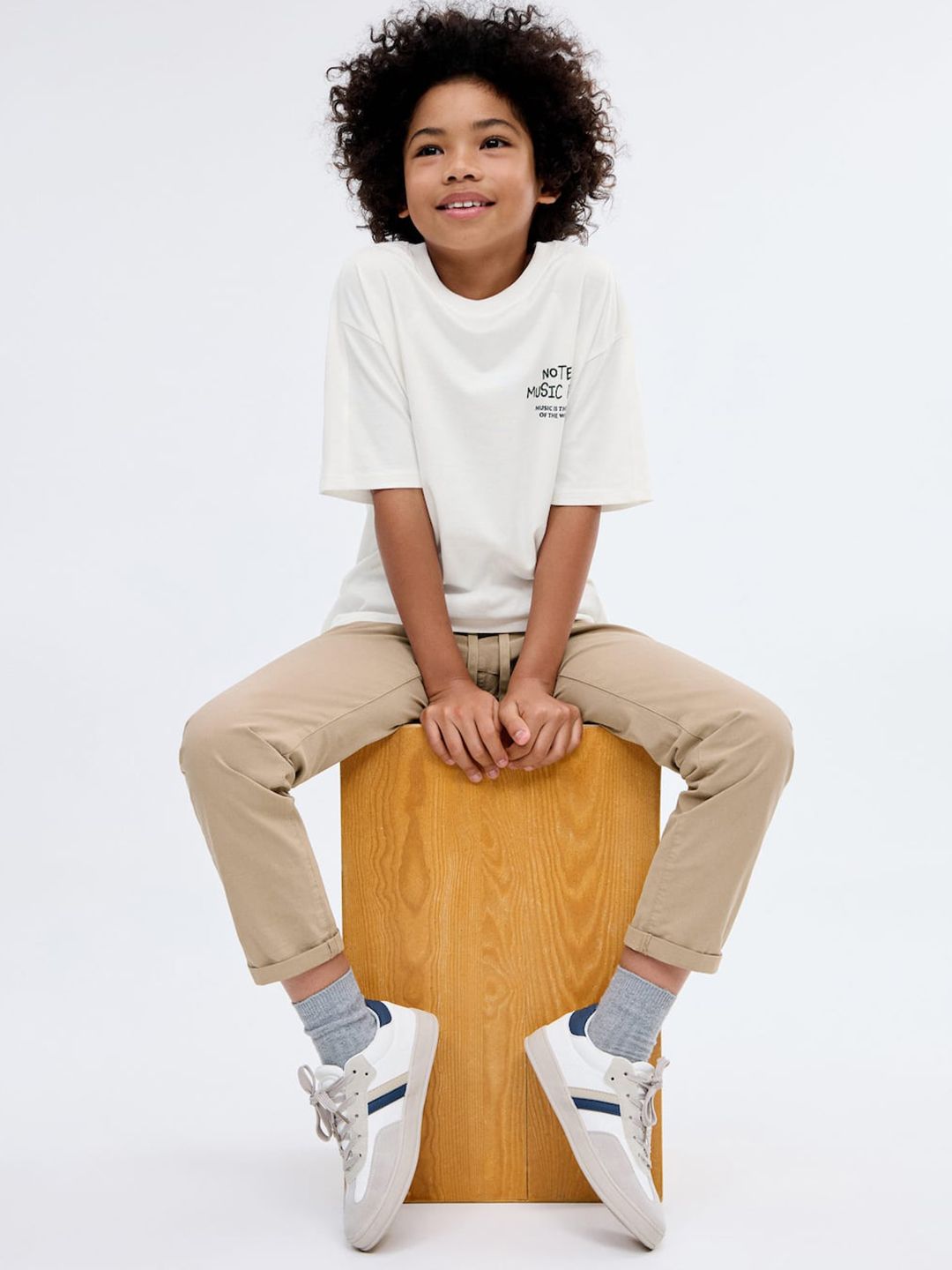 Mango Kids Boys Relaxed Fit Trousers