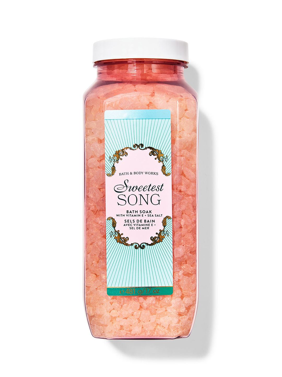 Bath & Body Works Sweetest Song Bath Soak with Vitamin E & Sea Salt - 481g deal from myntra