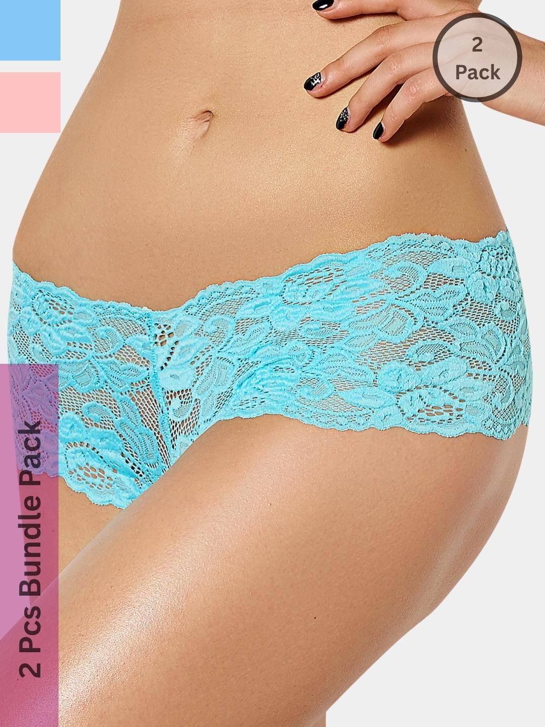 LoveAasan Women Pack Of 2 Hipster Panty