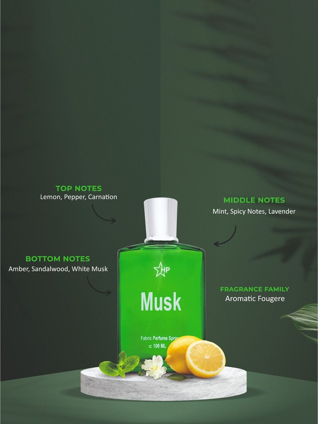 Buy HP Musk Long Lasting Perfume - 100 ml - Perfume for Unisex