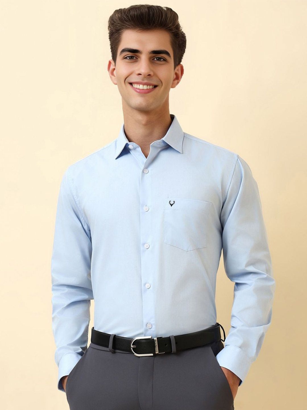 Allen Solly Spread Collar Slim Fit Shirt