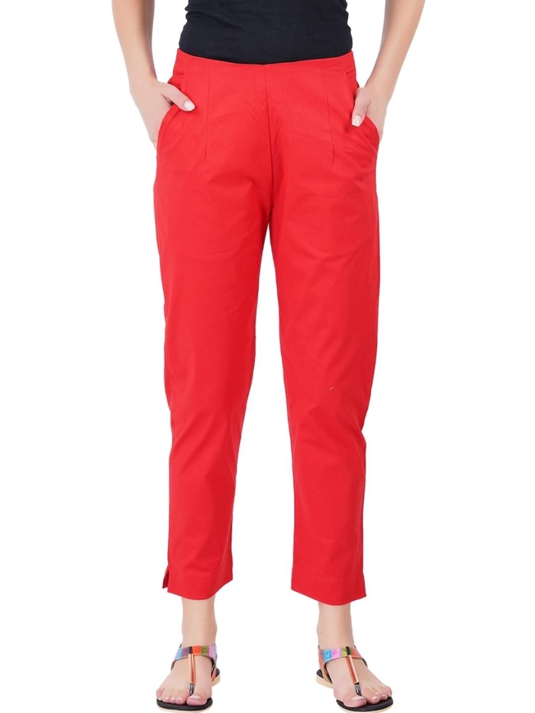 Happy Bunny Women Cotton Casual Trousers