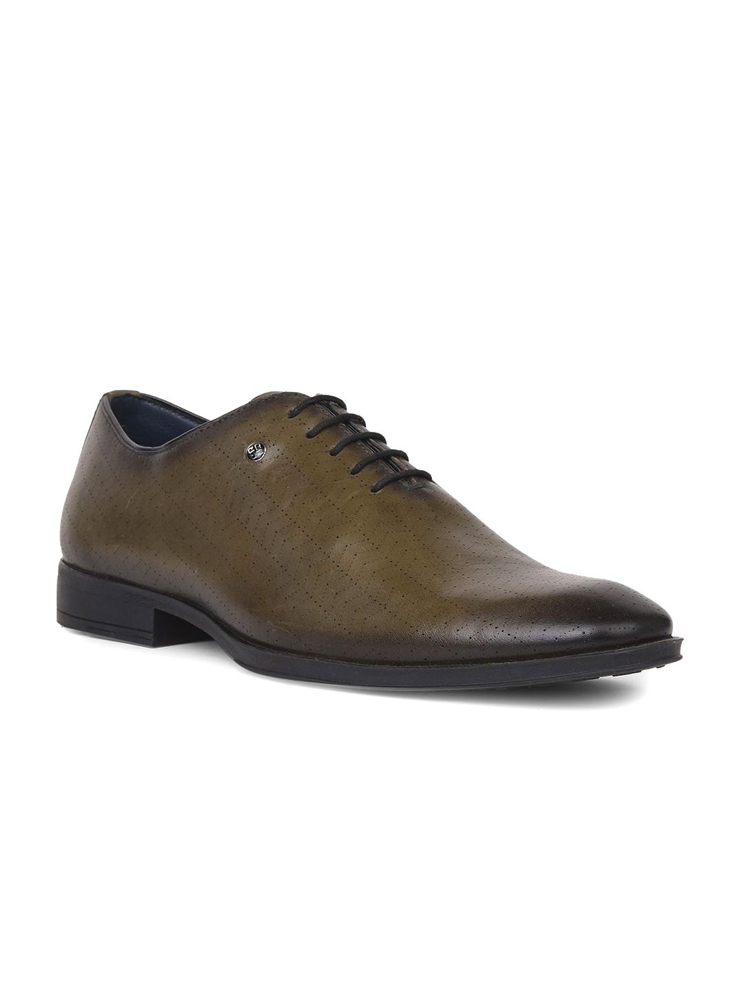 Bata Men Leather Formal Monk Shoes