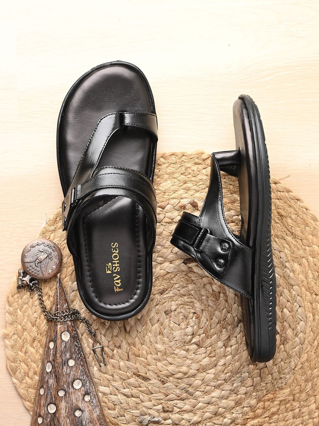 FAV SHOES Men Casual Slip-On Flip Flops