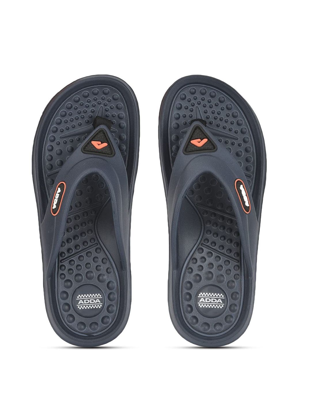Adda Self Design Thong Flip-Flops