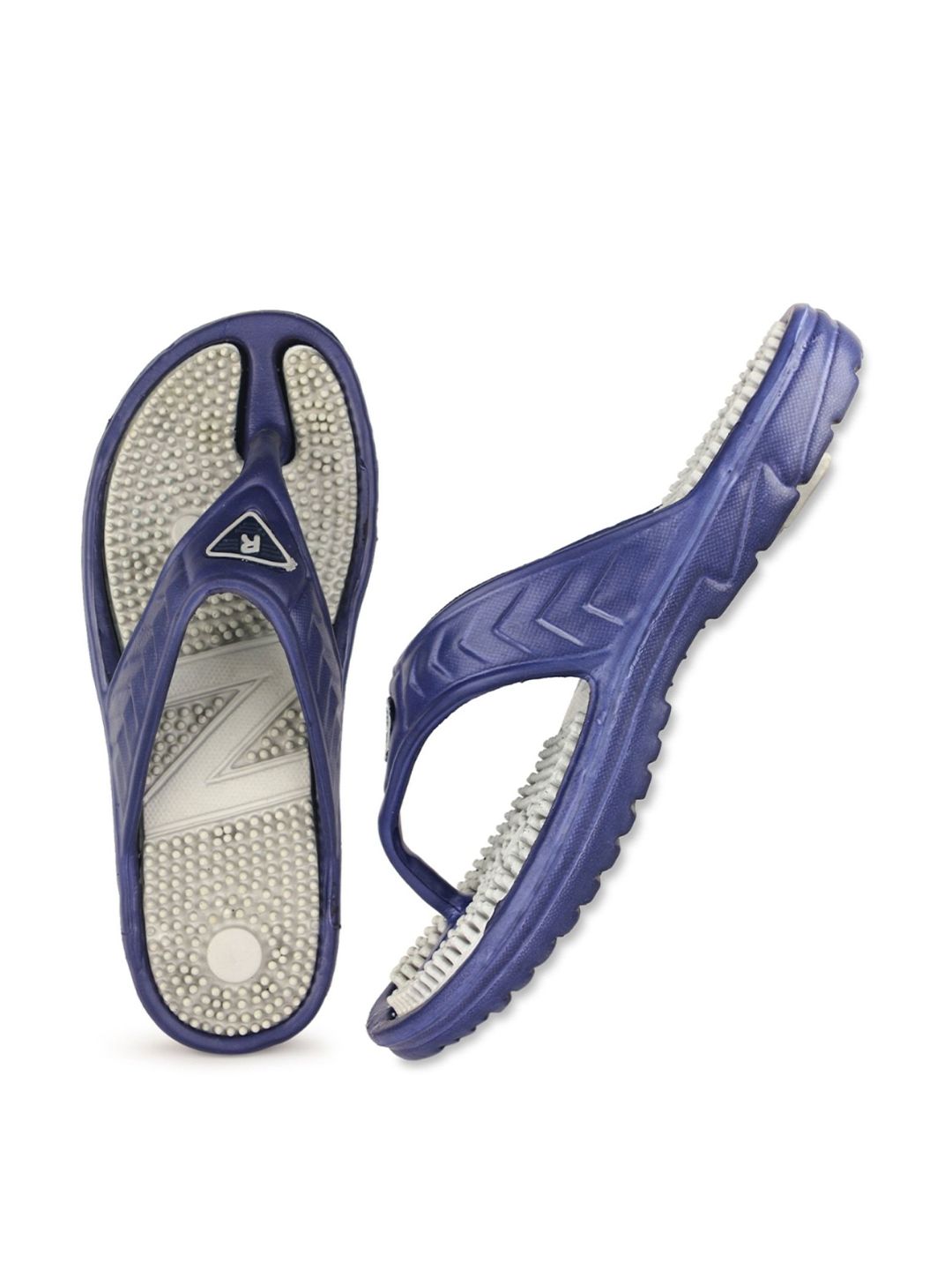 RICHALE Men Self Design Thong Flip-Flops