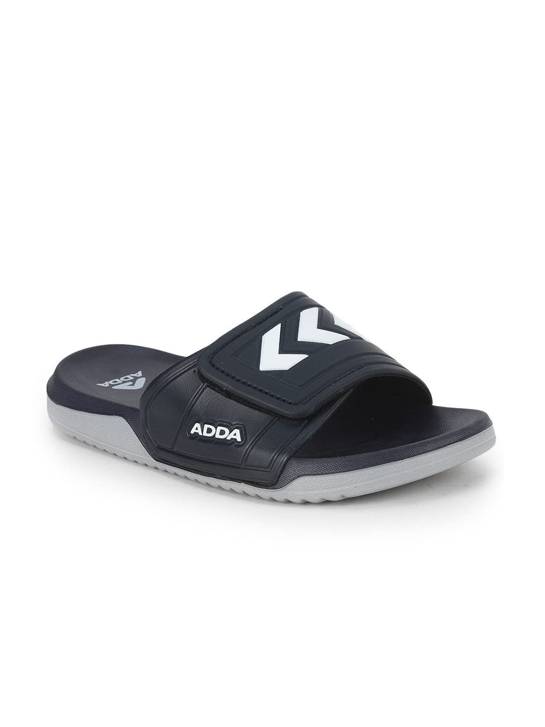 Adda Men Colourblocked Rubber Sliders