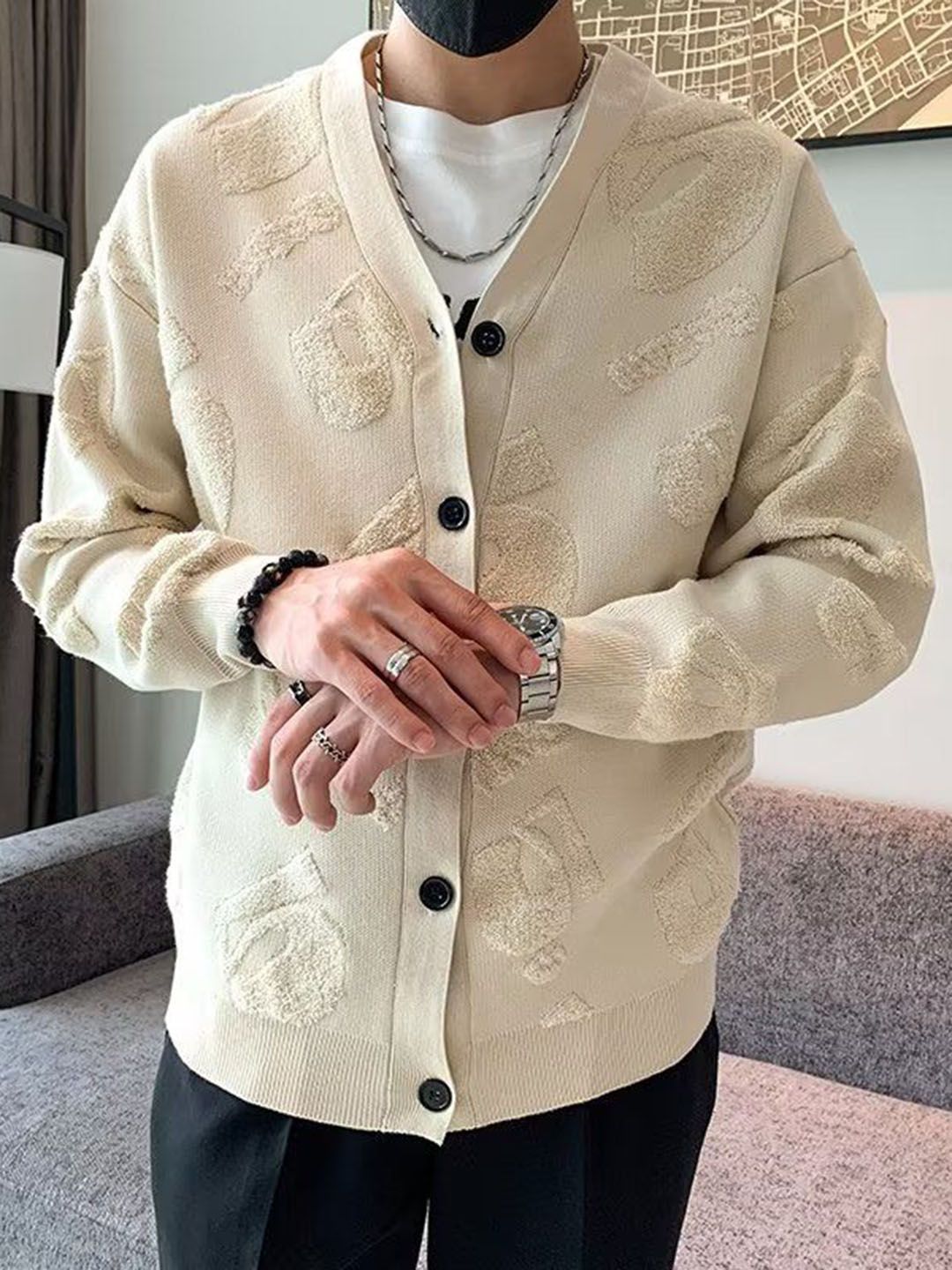 StyleCast Men Open Front Jacket
