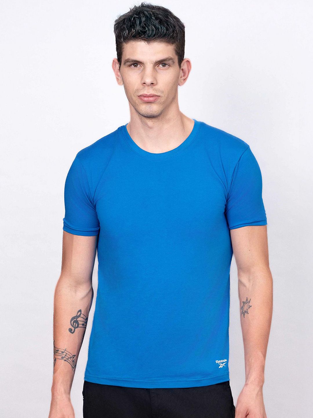 Reebok Men Round Neck Lounge T-Shirt