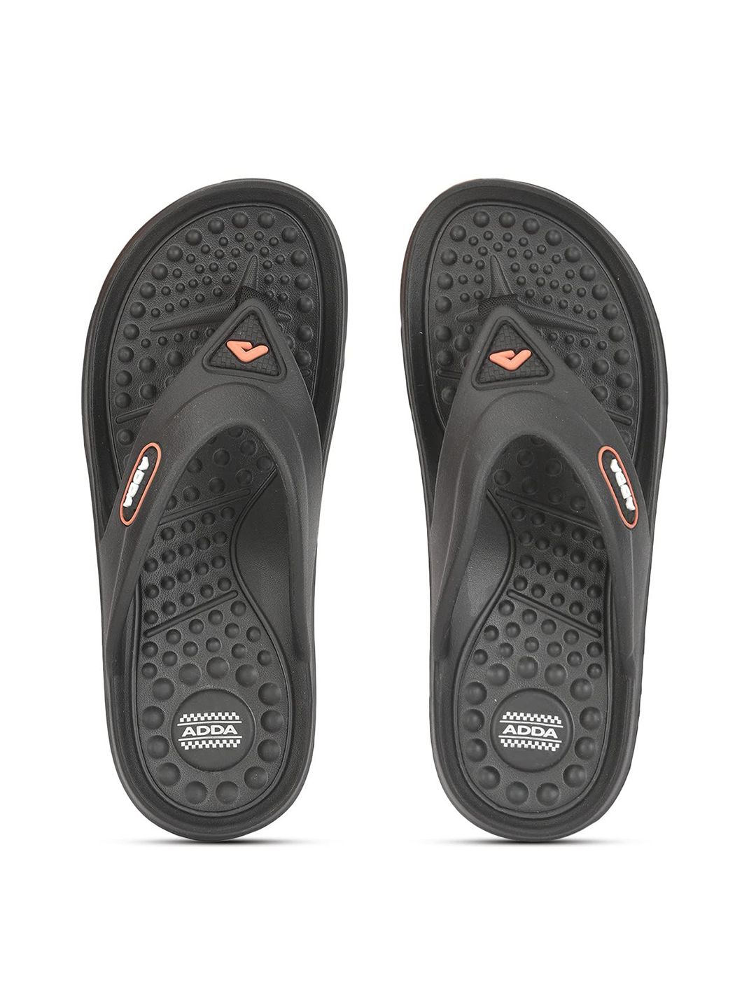 Adda Self Design Thong Flip-Flops