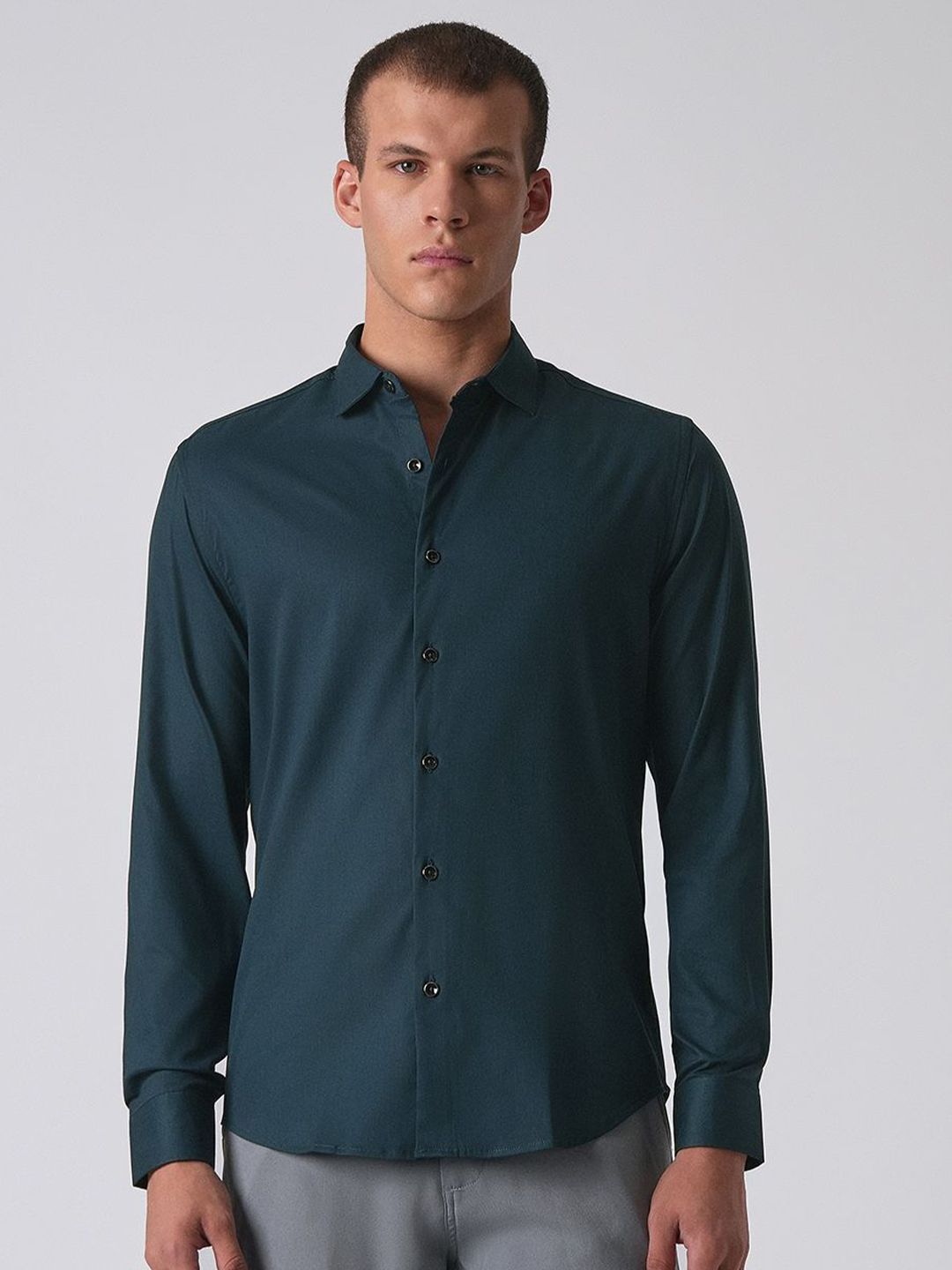 Banana Club Men Classic Slim Fit Formal Shirt