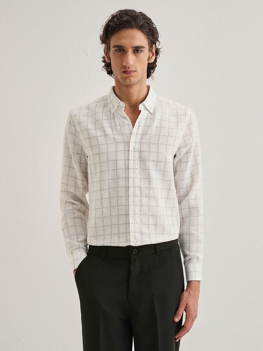 Men Classic Checked Casual Shirt deal from myntra Men Classic Checked Casual Shirt deal from myntra