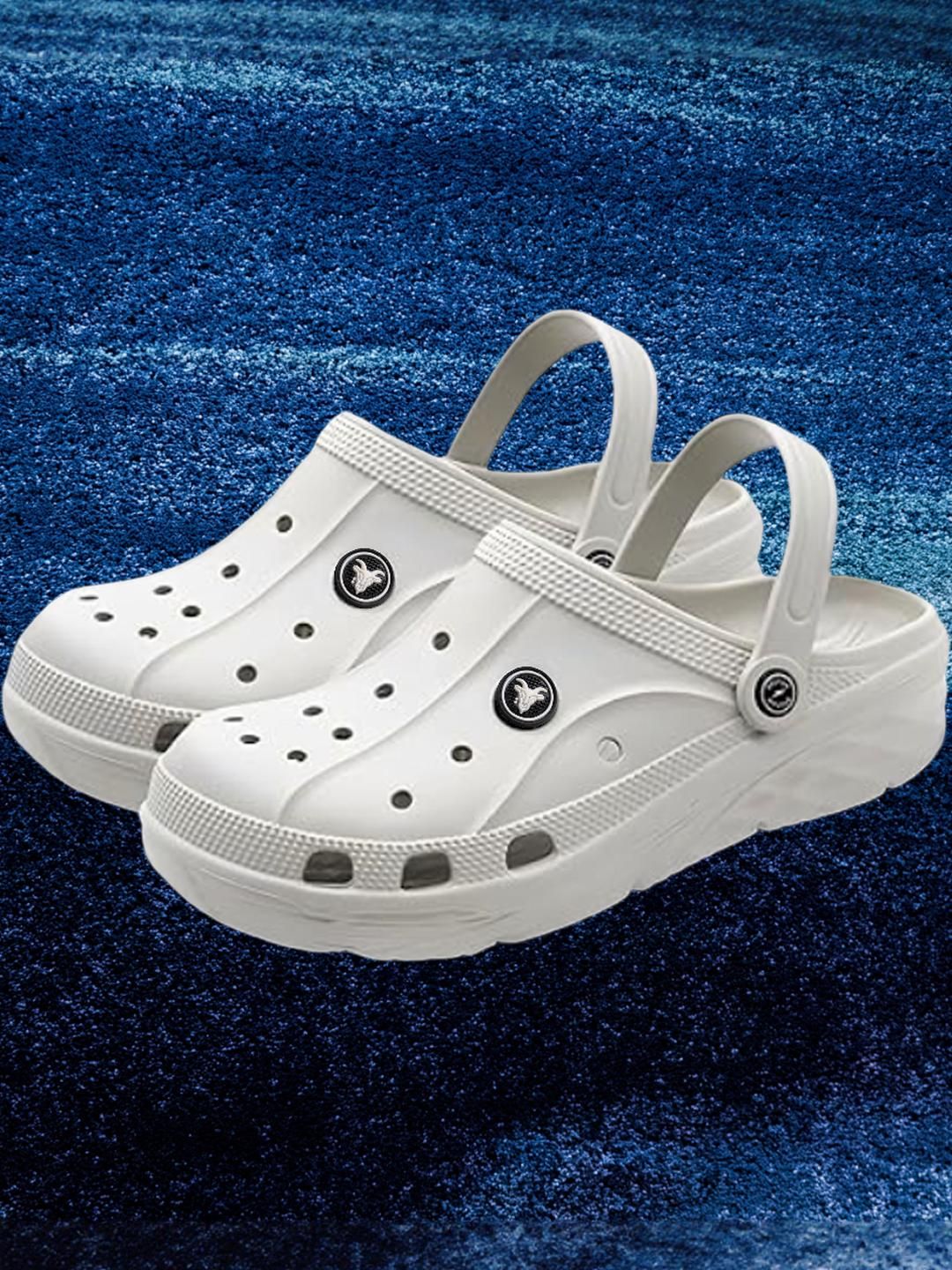 LIFA TRADERS Men Grey EVA Clogs