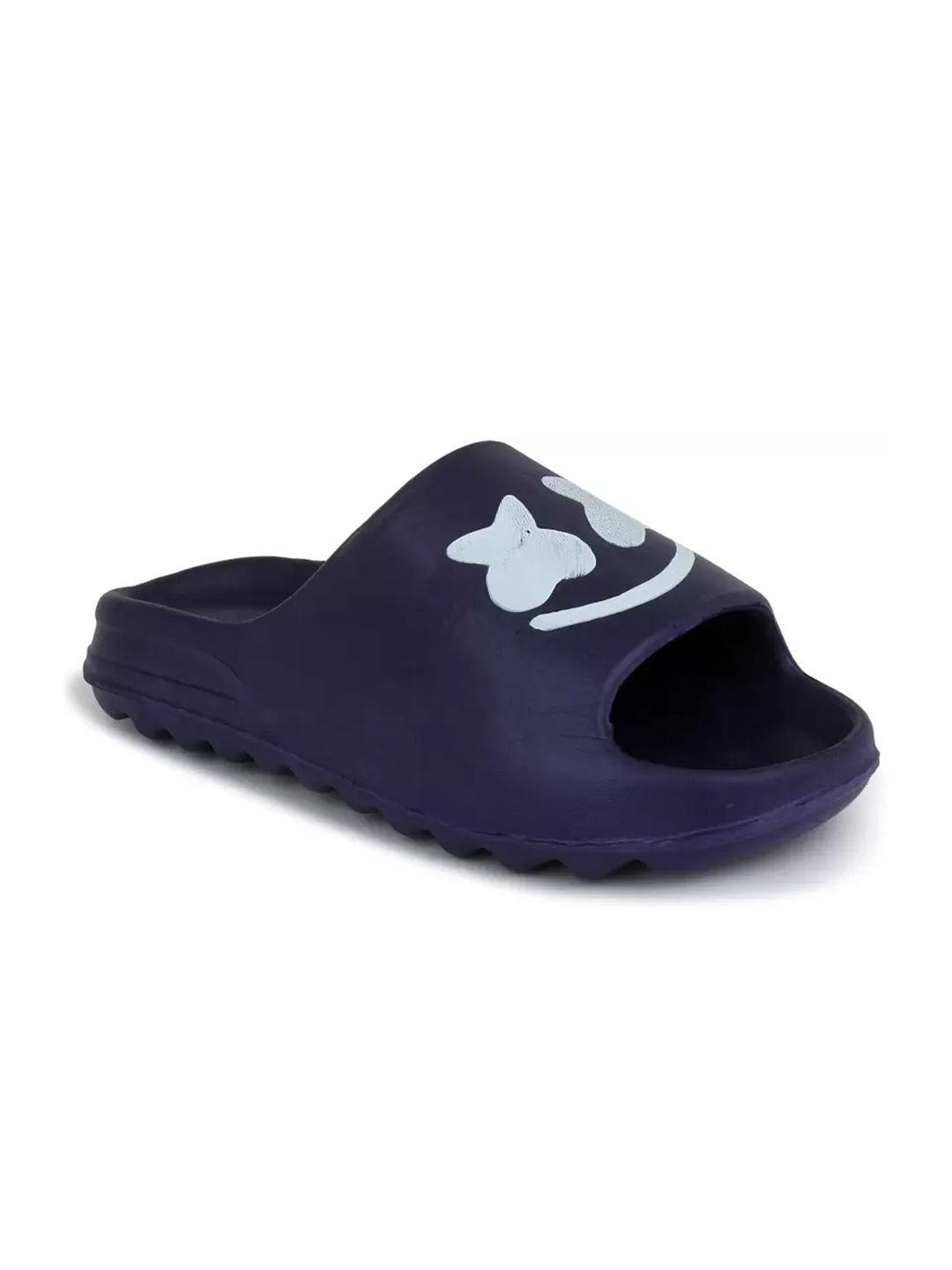RICHALE Printed Sliders Flip Flops