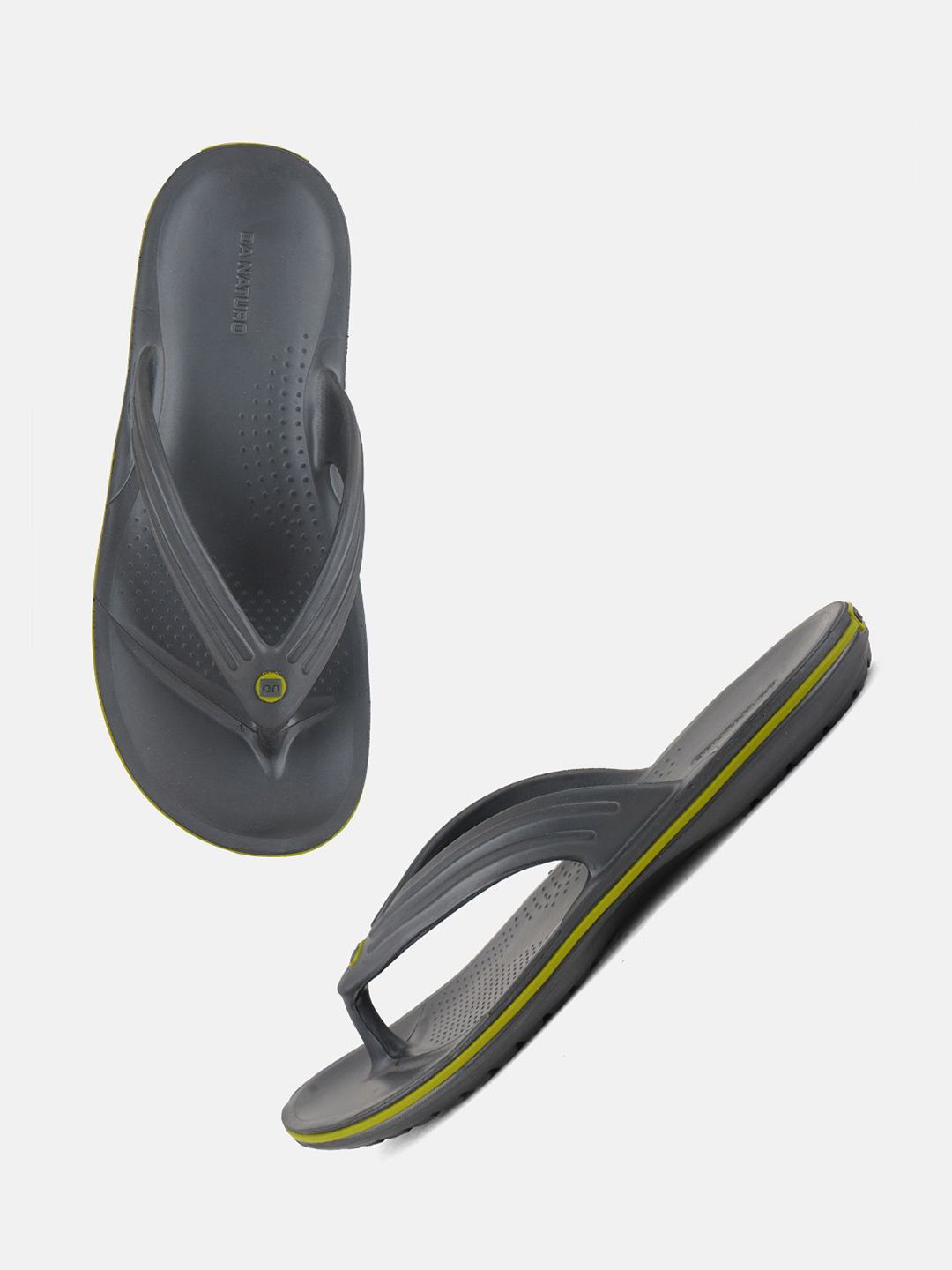 DA NATURO Rubber Thong Flip-Flops