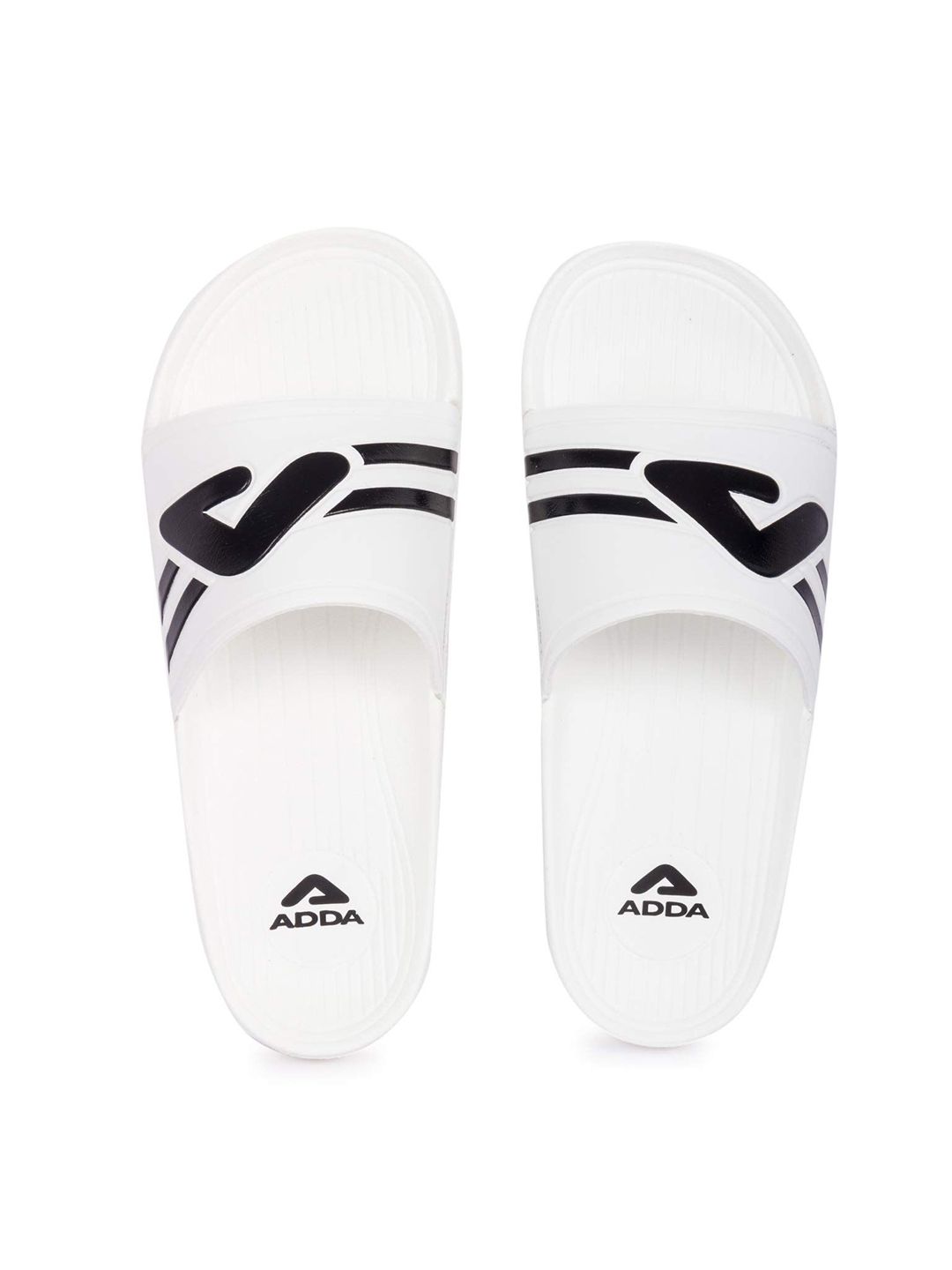 Adda Men Colourblocked Rubber Sliders