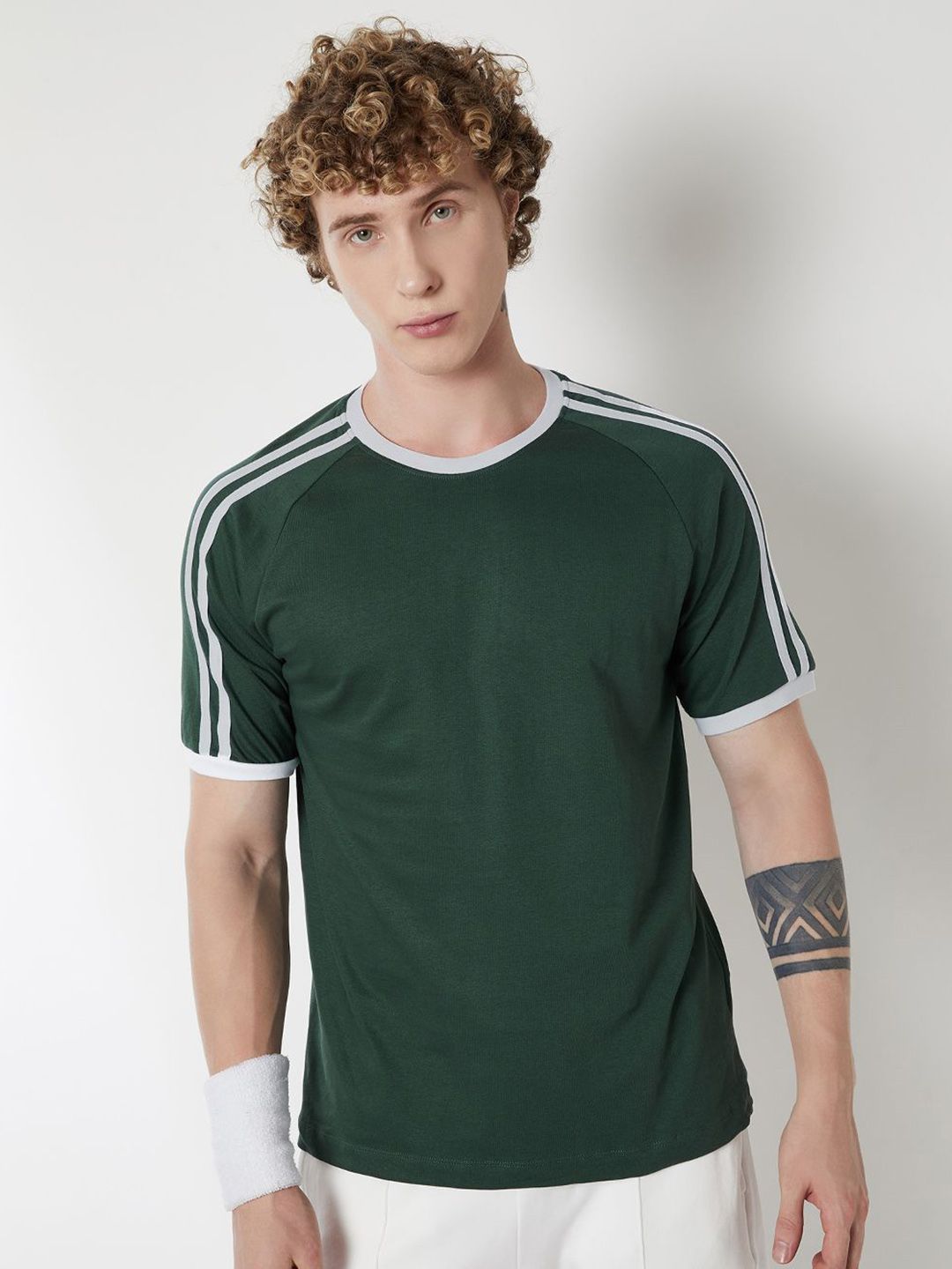 max Round Neck Pure Cotton T-shirt