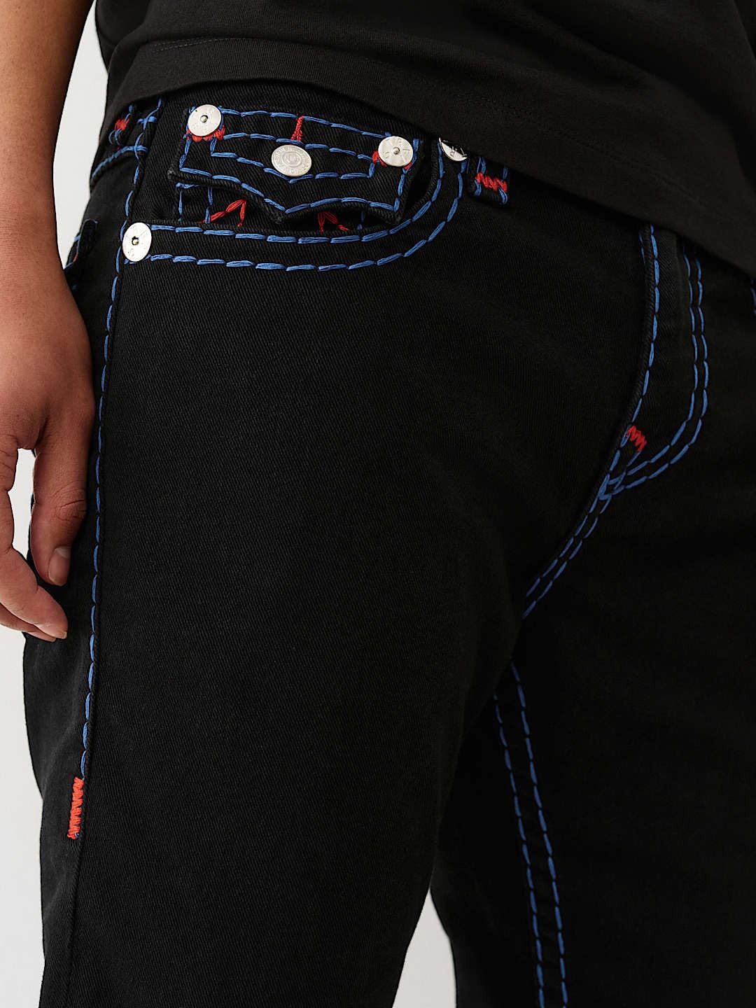 Buy True Religion RICKY Super T Men Straight Fit Mid-Rise Jeans