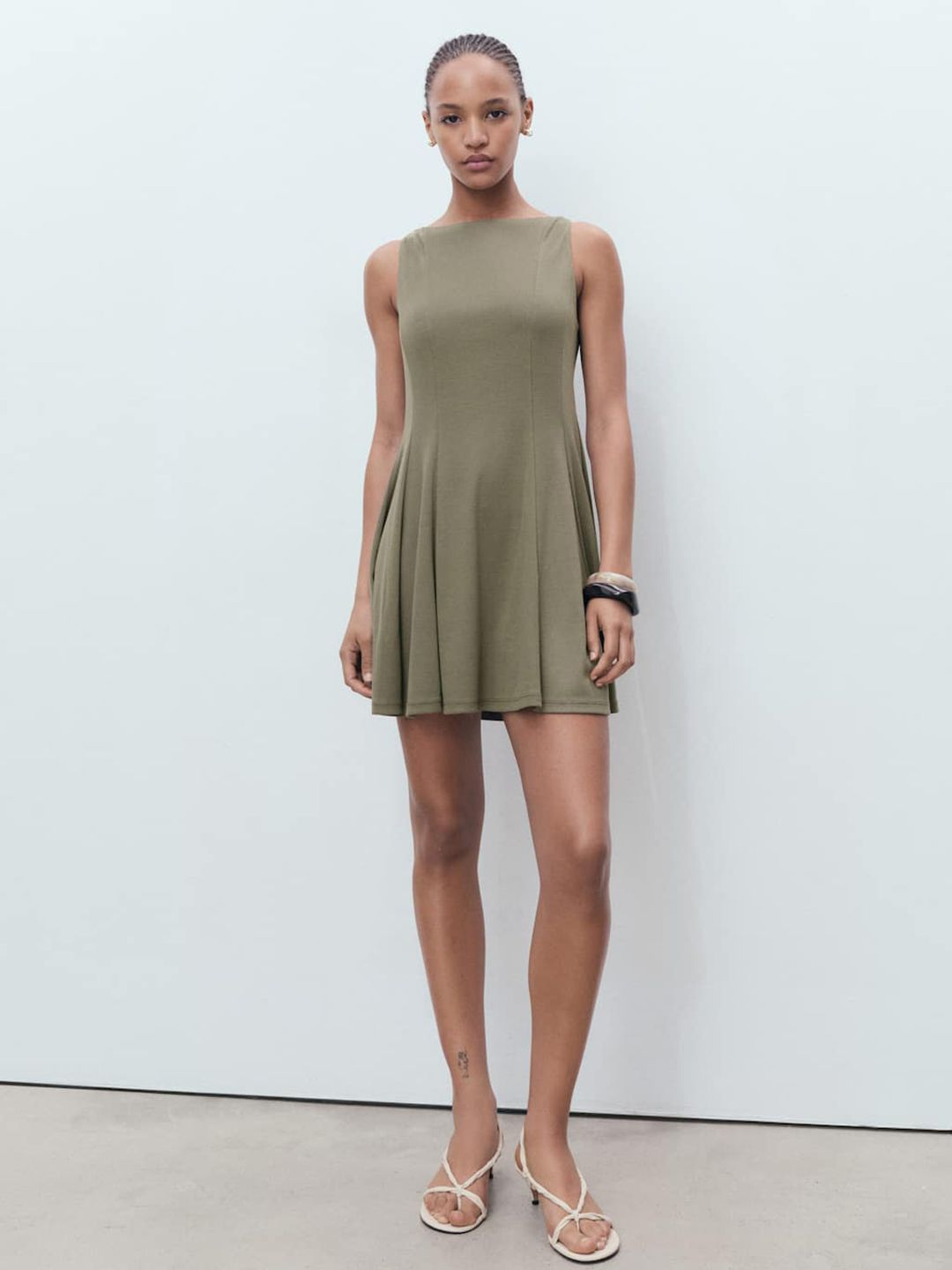 Fit & Flare Mini Dress