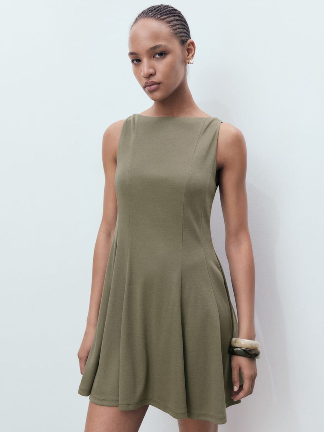 Fit & Flare Mini Dress