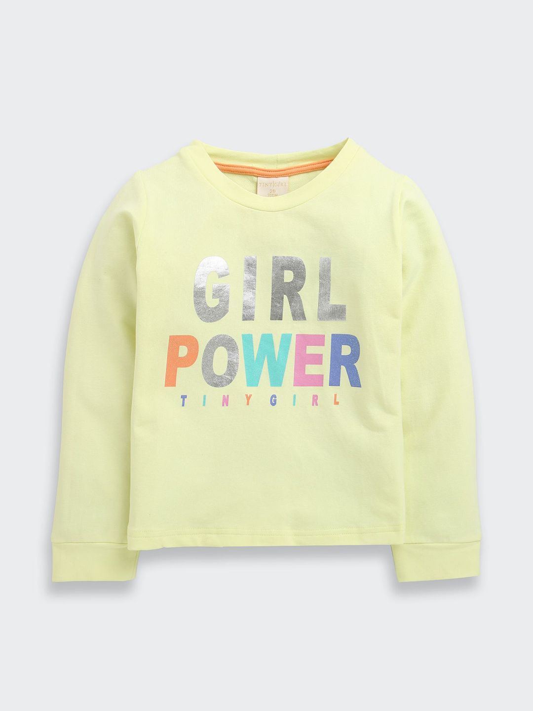 Tiny Girl Printed Placement Print Cotton Top