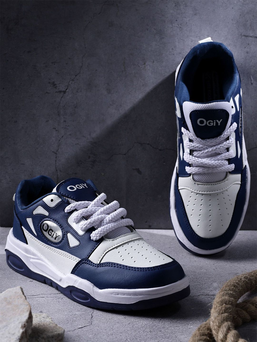 Spotwalk Men Lace-Ups Running Sports Shoes
