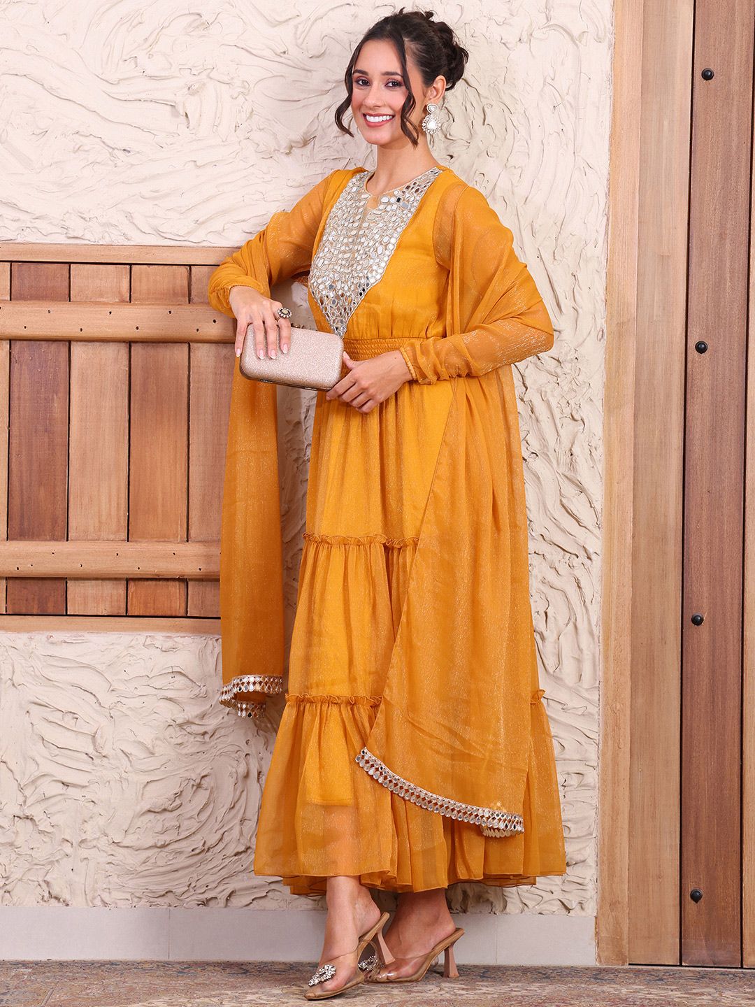 Chiffon Anarkalis - Buy Chiffon Anarkali Suits Online