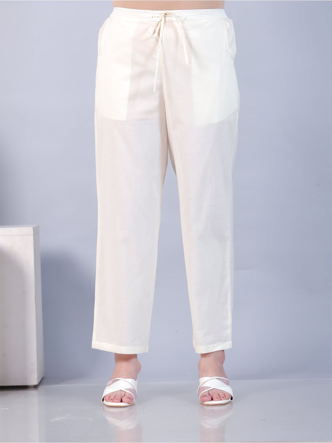 Aramya Women Regular Fit Cotton Trouser