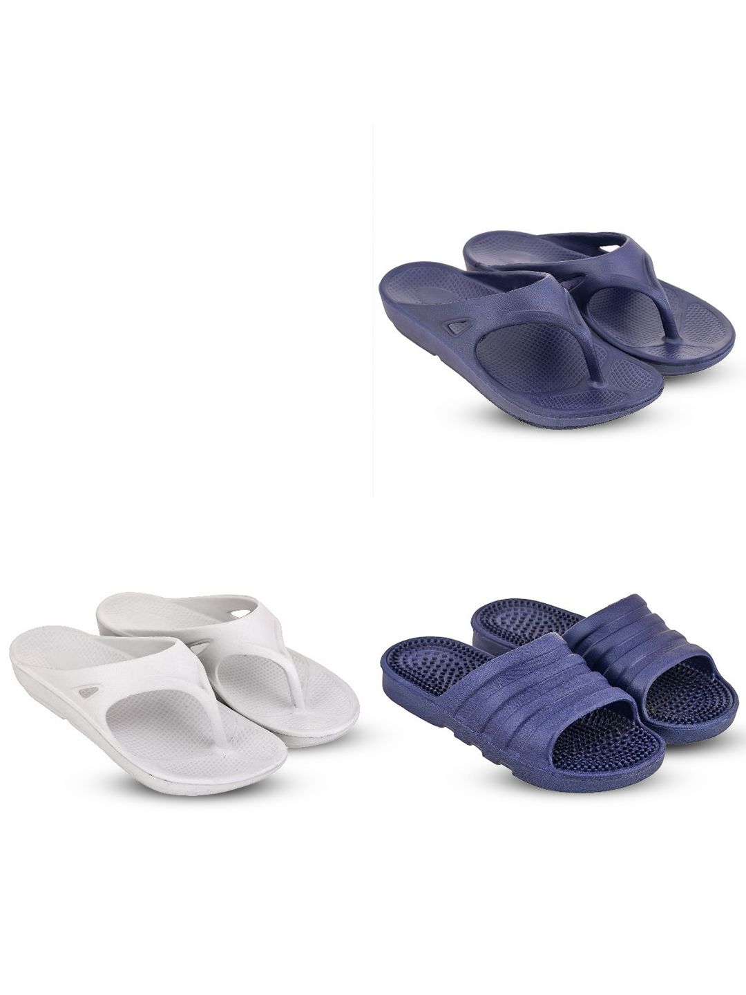 Feel alive Set Of 4 Ultra-Comfortable Lightweight Clogs