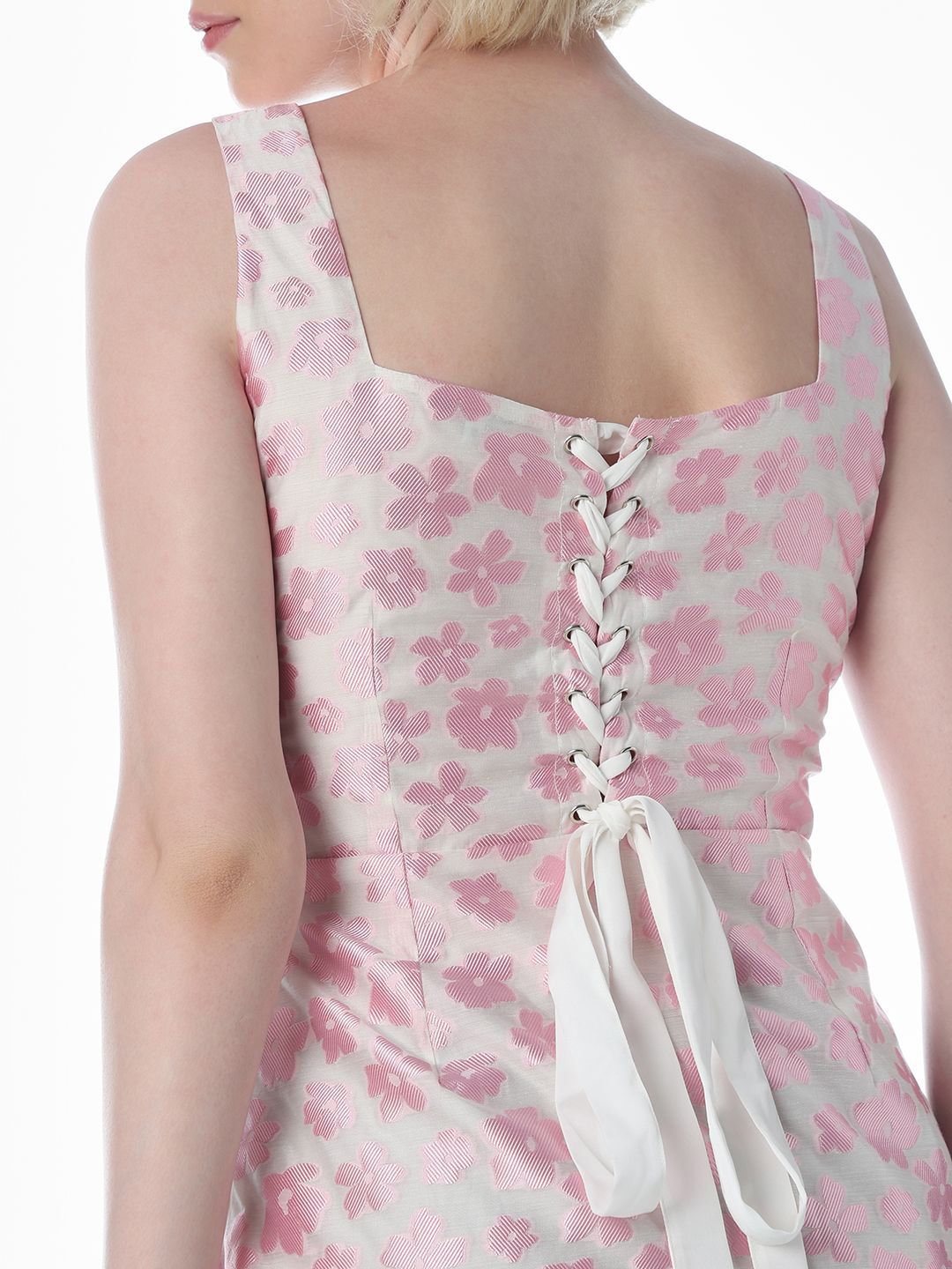 Embellished Fit & Flare Mini Dress