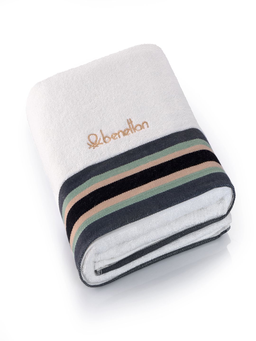United Colors of Benetton United Colors of Benetton Boutique 600GSM Super Soft Adult Regular Bath Towel-30x59In