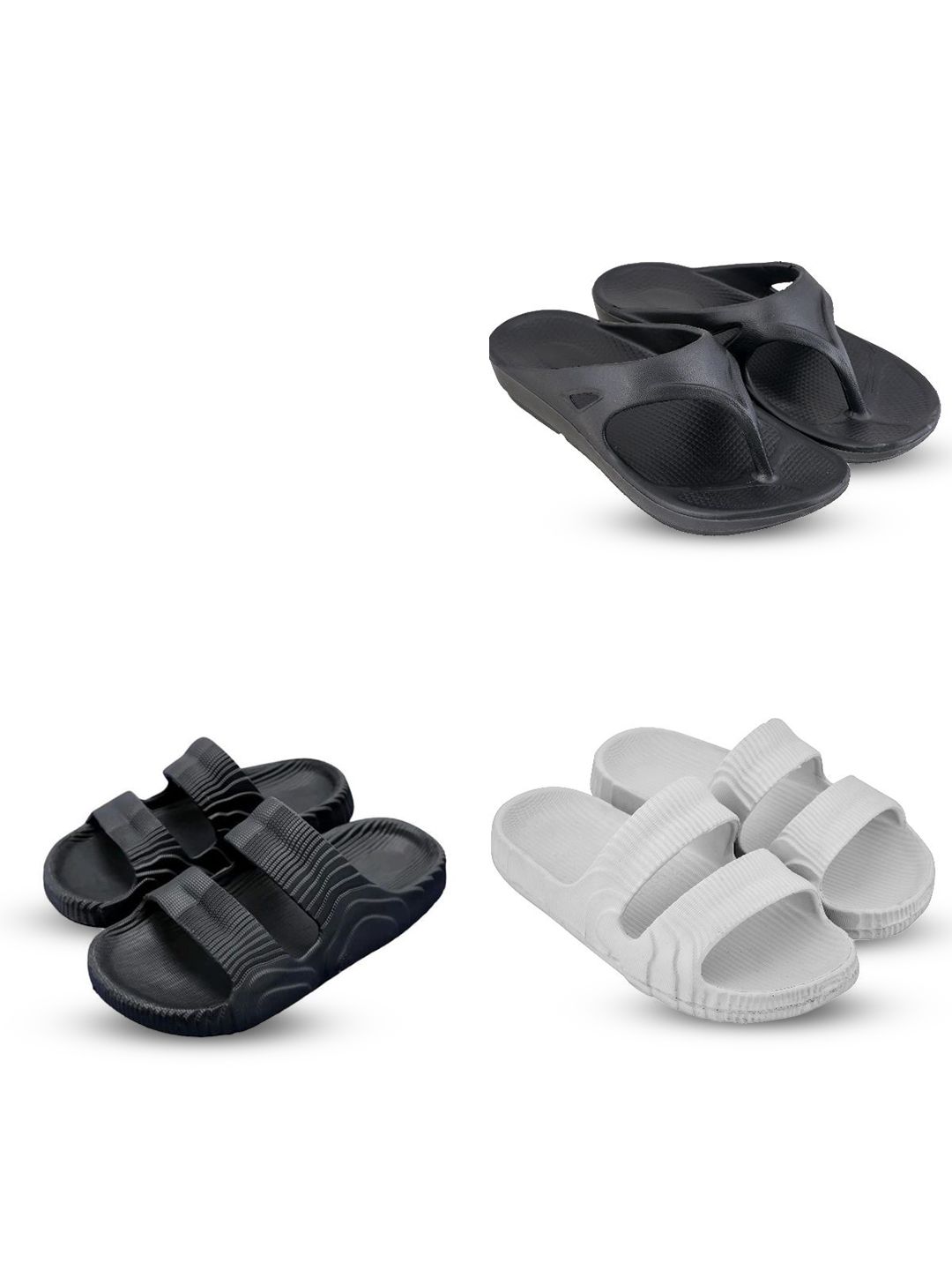 Feel alive Set Of 4 Ultra-Comfortable Lightweight Clogs