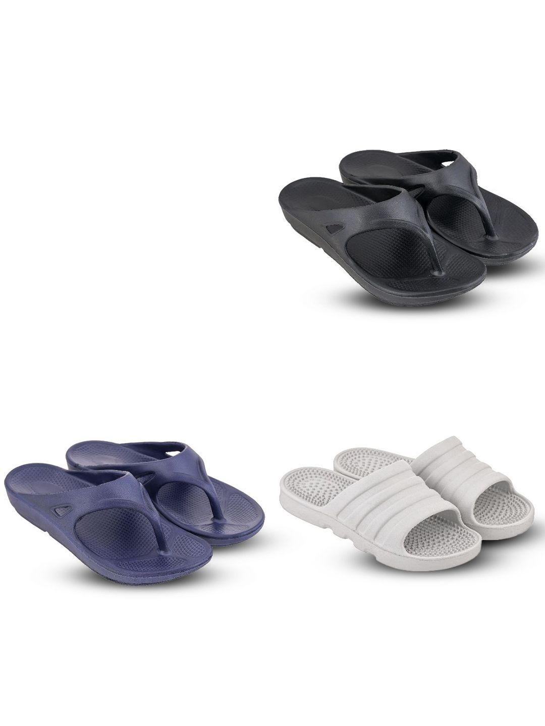 Feel alive Set Of 4 Ultra-Comfortable Lightweight Clogs
