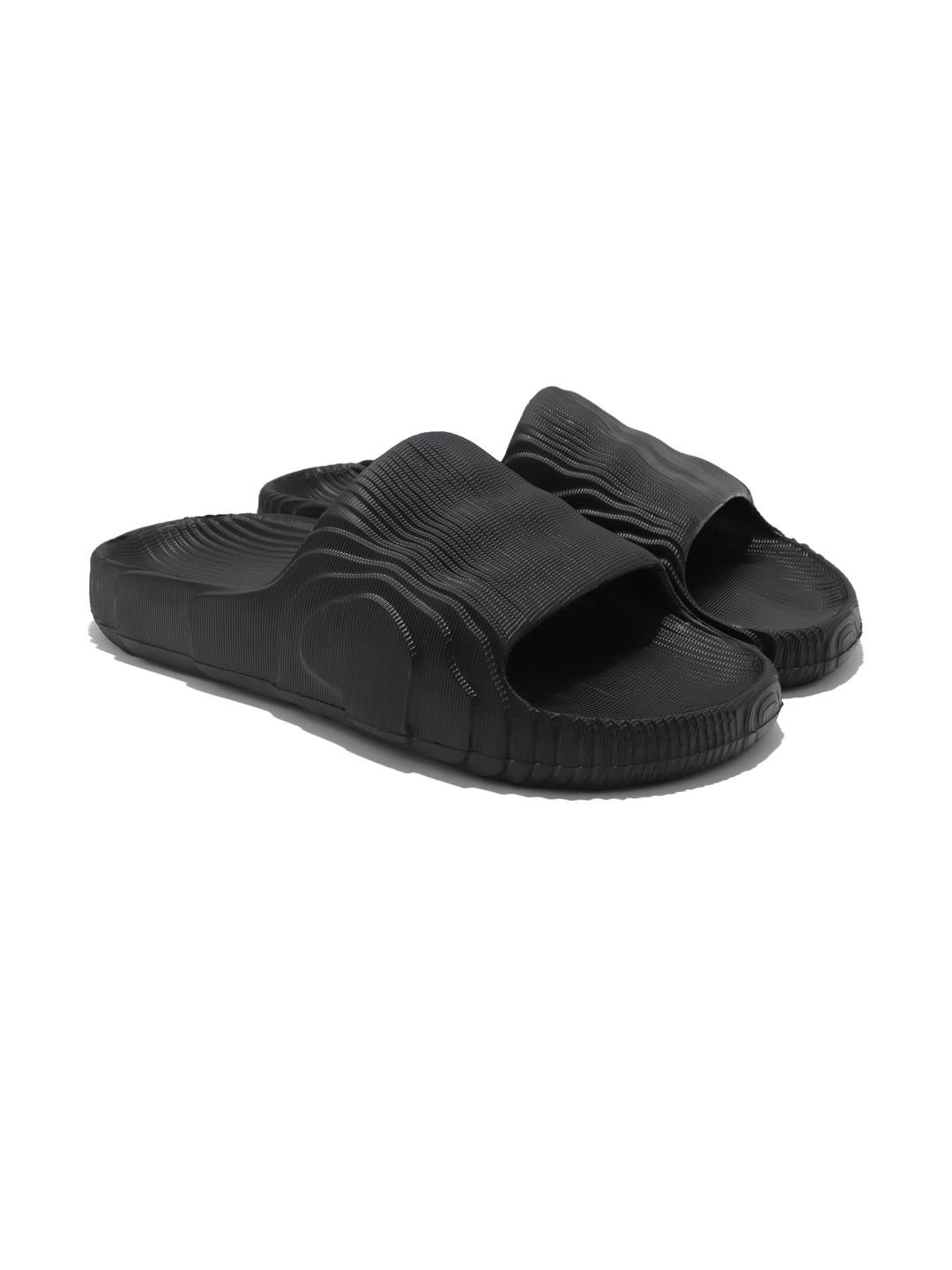SZN Men Black Flip Flops