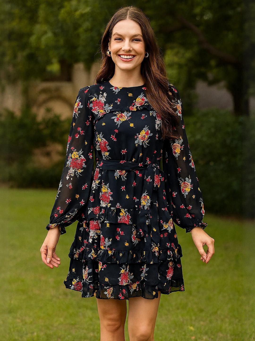 Navy Blue Dresses - Buy Navy Blue Dresses online in India